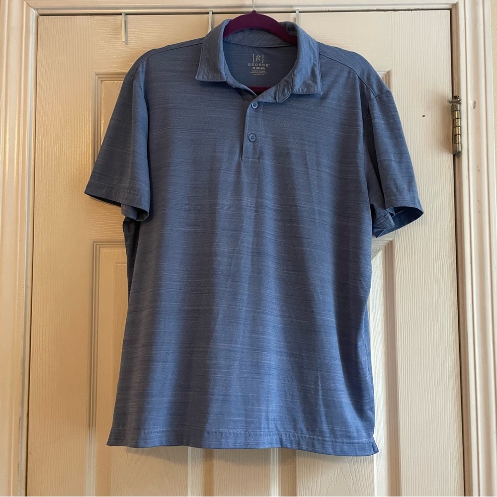 George Medium Blue Polo Shirt